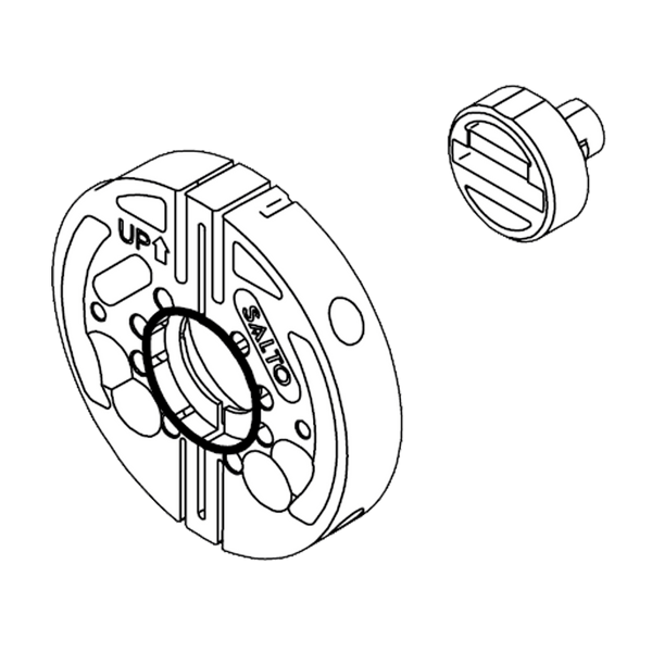 Danalock™ Adapter for Swiss Cylinders [DCSLAH]