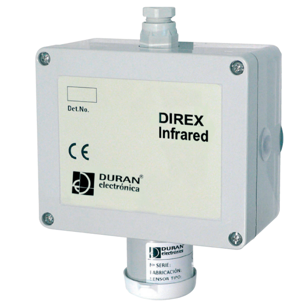 DURÁN® DIREX™ IR Hydrocarbon (Indicate Gas) 4-20mA Gas Detector with Relay [DIRY4-HCr]
