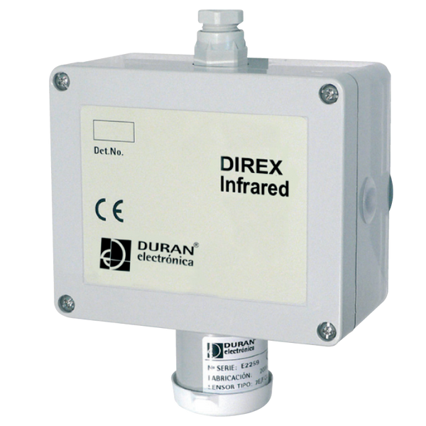 DURÁN® DIREX™ IR CO2 0-2% vol. 0-20.000ppm RS485 Gas Detector [DIRYCO2]