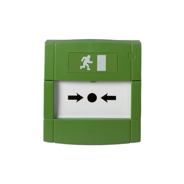 KILSEN® Green Manual Push Button (Surface and Glass Element) [DMN700G]