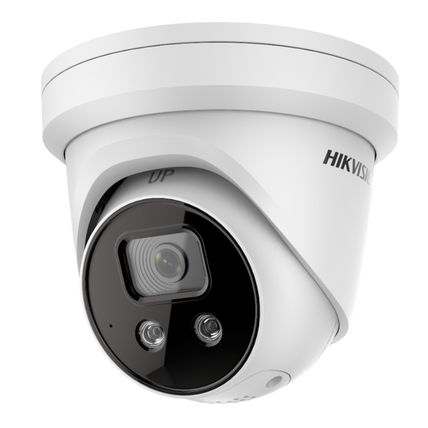 HIKVISION™ 4MPx 2.8mm IP Mini Dome with IR 30m (+Audio & Alarm) [DS-2CD2346G2-ISU/SL]