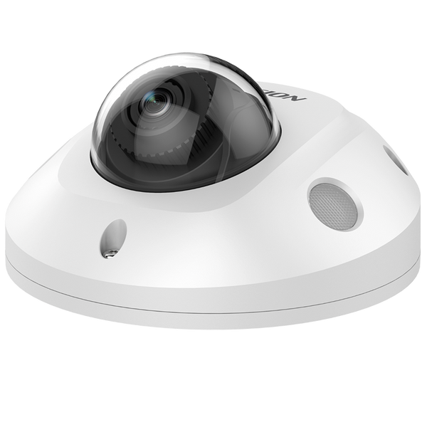 HIKVISION™ 2MPx 2.8mm Compact IP Mini Dome with  IR 30m (+Audio and Alarm) [DS-2CD2526G2-IS]