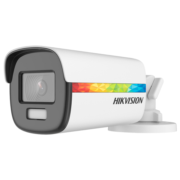 HIKVISION™ 2MPx (1080P) 2.8mm Mini Bullet Camera White Light Illumination 40m [DS-2CE12DF8T-F]