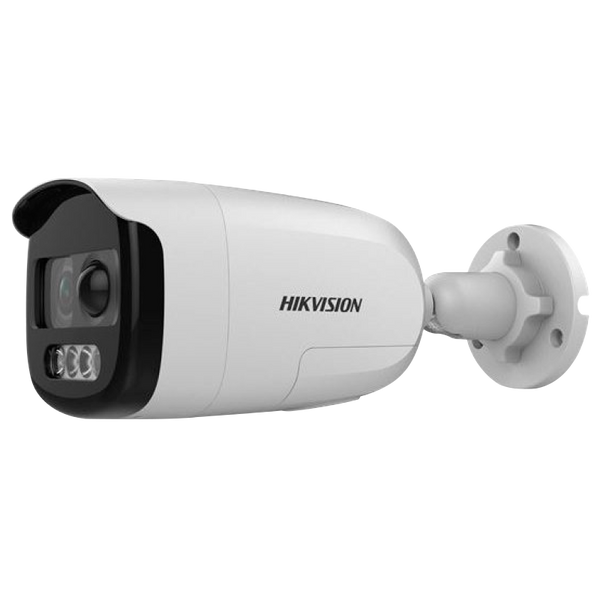 HIKVISION™ HD-TVI 2MPx 2.8mm Bullet Camera with 40m LEDs (+PIR and Sounder) [DS-2CE12DFT-PIRXOF28]