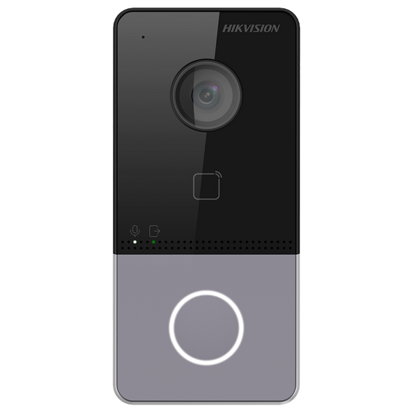 HIKVISION™ IP Video Intercom with 1 Push Button and MIFARE ™ RFID (WiFi) [DS-KV6113-WPE1(B)]