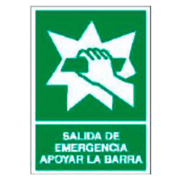 Emergency/Evacuation Signboard Type 1 (Plastic Sheet - Class A) [E-304-A]