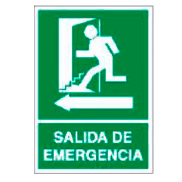 Emergency/Evacuation Signboard Type 1 (Plastic Sheet - Class B) [E-307-B]