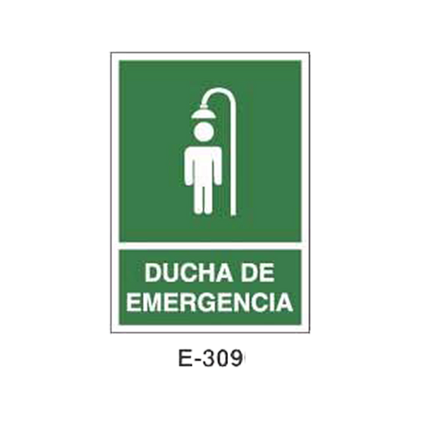 Emergency/Evacuation Signboard Type 1 (Plastic Sheet - Class B) [E-309-B]