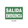 Emergency/Evacuation Signboard Type 1 (Plastic Sheet - Class A) [E-316-A]