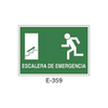 Emergency/Evacuation Signboard Type 2 (Plastic Sheet - Class A) [E-359-A]