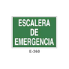 Emergency/Evacuation Signboard Type 2 (Plastic Sheet - Class B) [E-360-B]