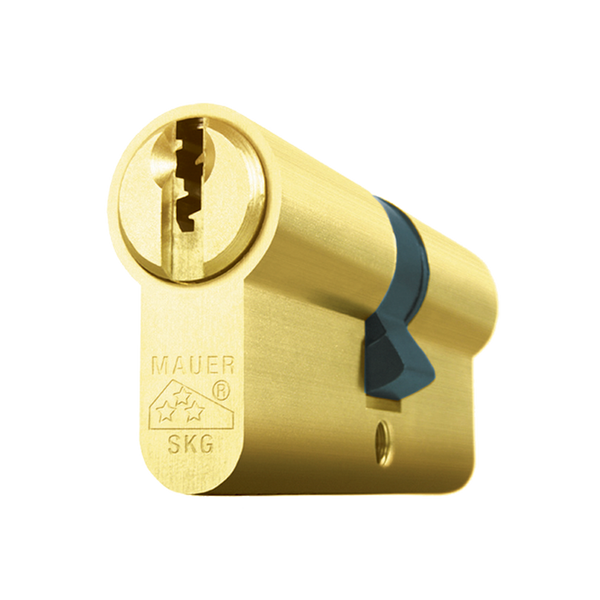 MAUER® Elite™ Double Cylinder (31/61mm) Brass [E3161L]