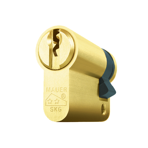 Medio Cilindro MAUER® Elite™ (36/9mm) Brass [E369L]