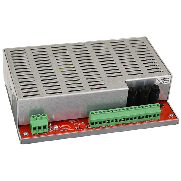 PULSAR® Homologated EN54C (Fires) Power Supply Module - 27,6V/5A/2x7-17Ah [EN54M-5A7-17]