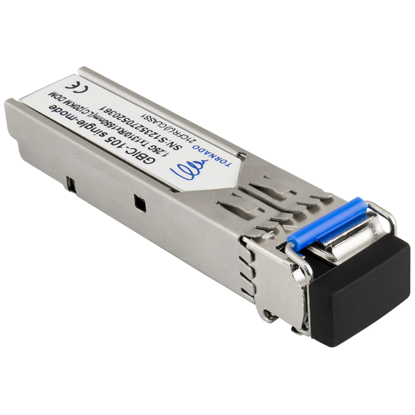 PULSAR® SFP GBIC-105 Module (Single-Mode, 1,25G, Tx:1310 / Rx:1550, LC, 20KM, DDM) - TORNADO [GBIC-105]