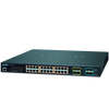 PLANET™ 24-Port PoE+ & 4-Port 10G SFP+ Managed Switch - L2+ with L3 Static Routing (400W) [GS-5220-24P4XR]