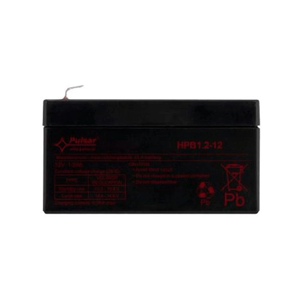 PULSAR® HPB Serie 12 VDC/1.2Ah Battery (5-8 Years Lifespan) [HPB1.2-12]