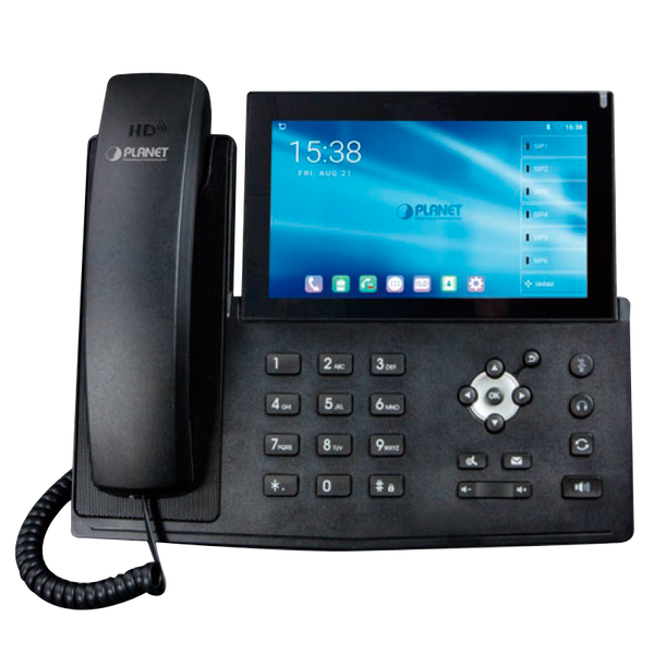 PLANET™ ICF-1900 High Definition Touch Color Screen Smart Media Android SIP Conference Phone [ICF-1900]