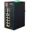 PLANET™ Industrial 8-Port 10/100TX PoE+ & 2-Port Gigabit TP/SFP Combo Ethernet Switch (240W) [IFGS-1022HPT]