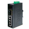 PLANET™ 4-Port 10/100Base-TX + 1-Port 100Base-FX Industrial Fast Ethernet Switch - DIN Rail [ISW-511S15]