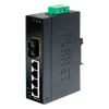 PLANET™ 4-Port 10/100Base-TX + 1-Port 100Base-FX Industrial Fast Ethernet Switch - DIN Rail [ISW-511T]