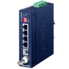 PLANET™ Industrial 1-Port BNC/RJ11 to 4-Port Gigabit Ethernet Extender [IVC-234GT]