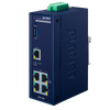 PLANET™ Industrial 5-Port 10/100/1000T VPN Security Gateway [IVR-100]