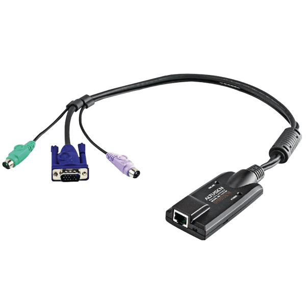 ATEN™ KA7120 PS/2 VGA KVM Adapter with Composite Video Support [KA7120-AX]