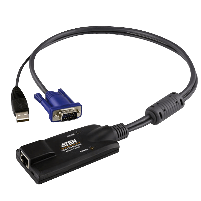 ATEN USB VGA コンピューターモジュール KA7570 USB VGA コンピューターモジュール - KA7570, ATEN KVM