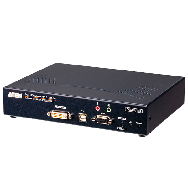 ATEN™ DVI-I KE6900AT-AX-G Single Display KVM over IP Transmitter [KE6900AT-AX-G]