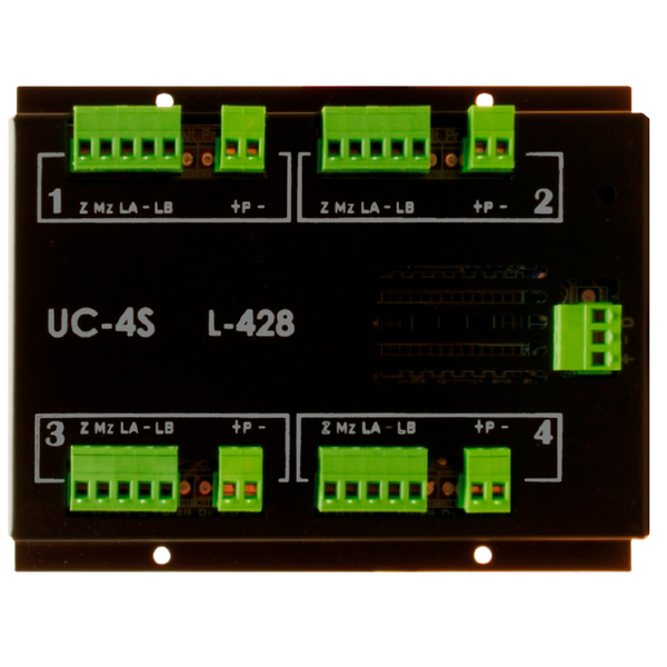 SMC™ UC-4S Remote Control Unit for 4 Zones (Signaling Only) [L428]