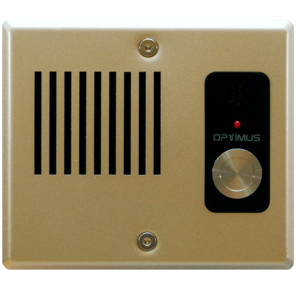 SMC™ SAM-M Audio Panel (Metallic, Flush) with Metallic Call Button [L604]