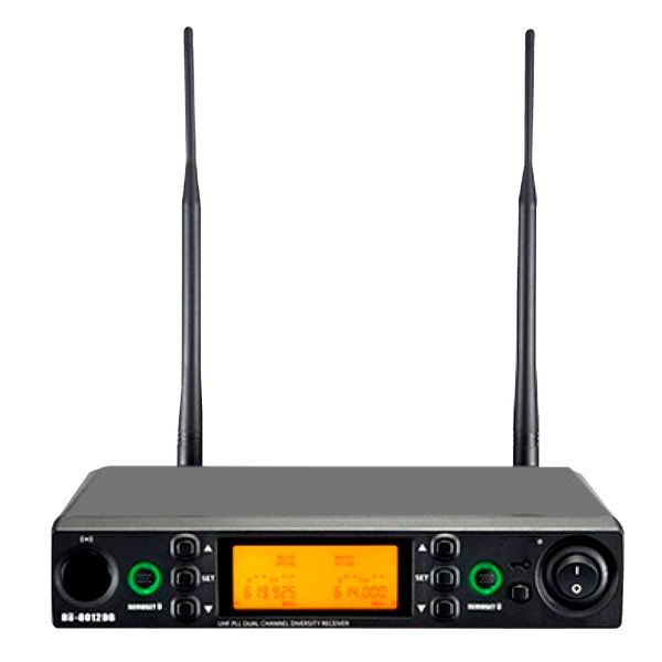 OPTIMUS™ MI-RD2CU16 2 Channel UHF Diversity Receiver [M205D2]