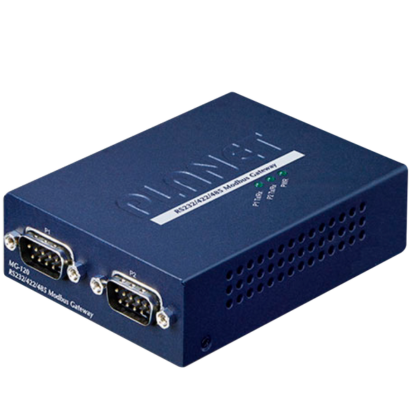 PLANET™ 2-port RS232/422/485 Modbus Gateway [MG-120]