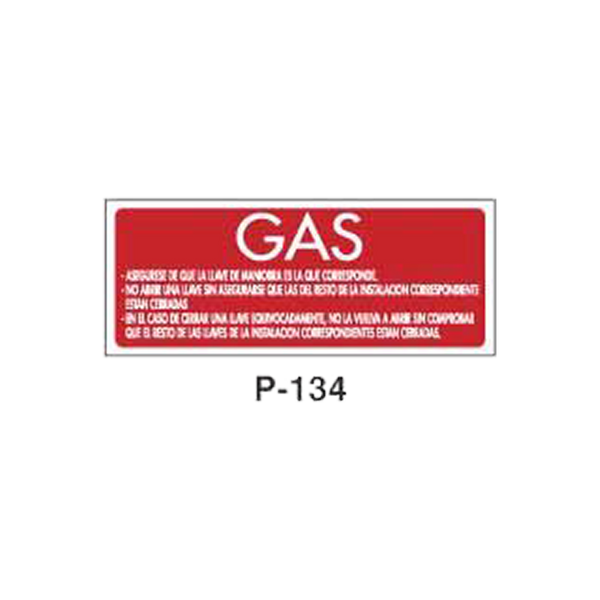 Prohibition and Fire Signboard Type 1 (Plastic Sheet - Class B) [P-134-B]