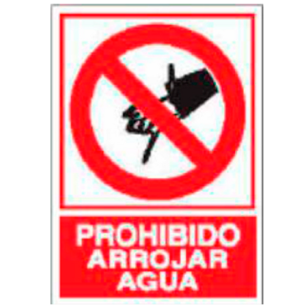 Prohibition and Fire Signboard Type 4 (Plastic Sheet - Class B) [P-239-B]