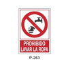 Prohibition and Fire Signboard Type 5 (Plastic Sheet - Class A) [P-263-A]