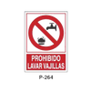 Prohibition and Fire Signboard Type 5 (Plastic Sheet - Class A) [P-264-A]