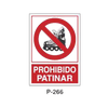 Prohibition and Fire Signboard Type 5 (Plastic Sheet - Class A) [P-266-A]