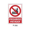 Prohibition and Fire Signboard Type 5 (Plastic Sheet - Class B) [P-266-B]