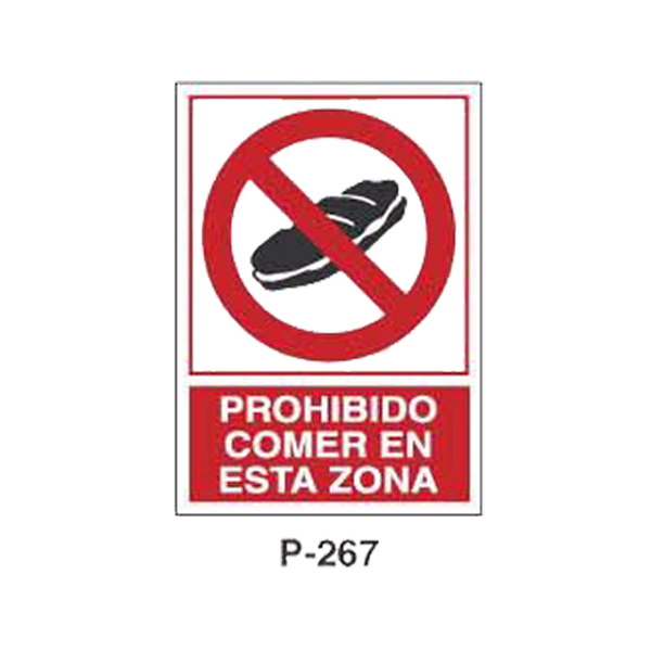 Prohibition and Fire Signboard Type 5 (Plastic Sheet - Class A) [P-267-A]