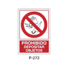 Prohibition and Fire Signboard Type 5 (Plastic Sheet - Class A) [P-272-A]