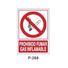 Prohibition and Fire Signboard Type 6 (Plastic Sheet - Class A) [P-288-A]