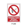 Prohibition and Fire Signboard Type 6 (Plastic Sheet - Class A) [P-289-A]