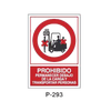 Prohibition and Fire Signboard Type 6 (Plastic Sheet - Class A) [P-293-A]