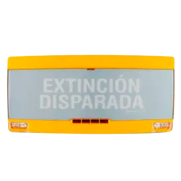 HONEYWELL™ Yellow Indoor Light Sign of Extinction - EN54/3 and EN54/23 [PAN1-PLUS-Y-SP]