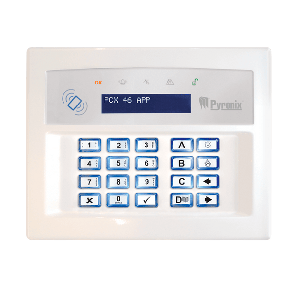 PIRONIX™ PCX-LCDP/W Keypad - G3 [PCX46-LCDP-W]