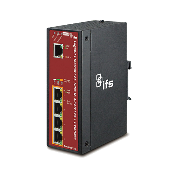 UTC™ IFS® POE304-EX-4P PoE Extender (30W) [POE304-EX-4P]