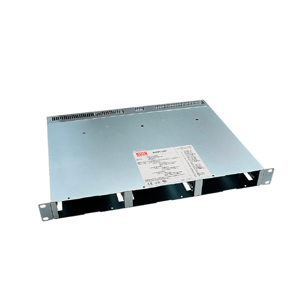 MEANWELL® 19" RCP-1U Chassis (AC Inlet: IEC320-C14) [RCP-3K1UI-12]