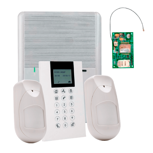 RISCO™ Agility™ 4 Virtual Kit with 3 PIR + GSM + PSTN + PANDA Keypad - G2 [RM132AMD010E]